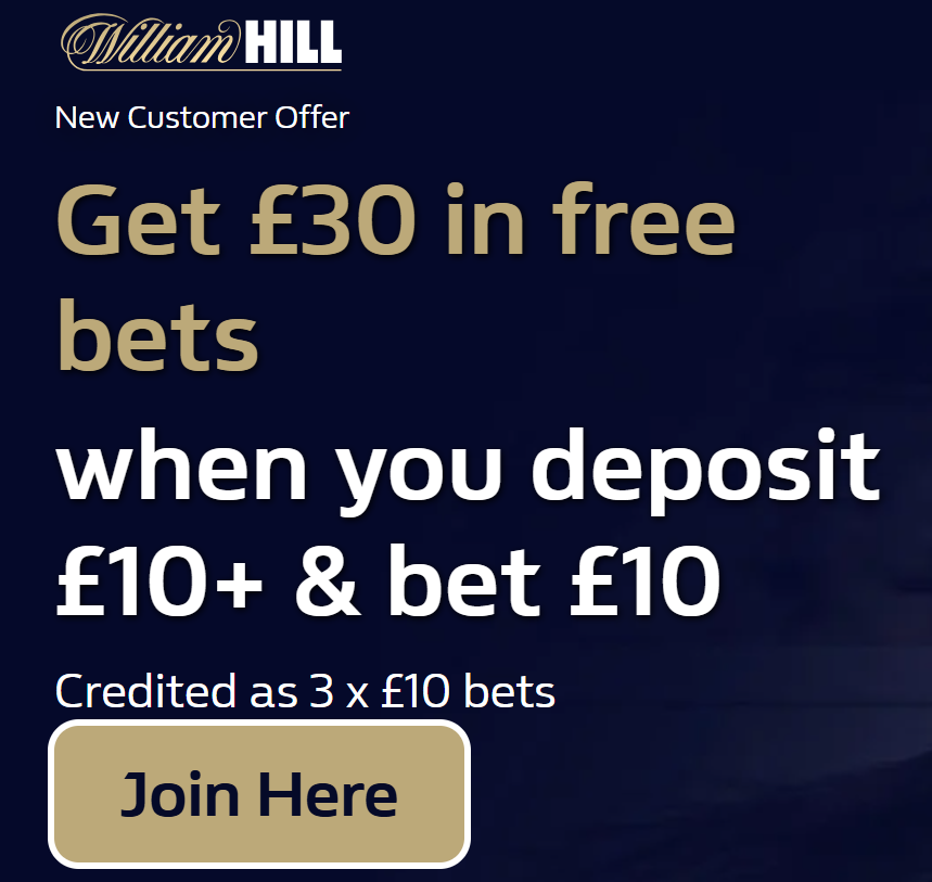 William Hill promo code