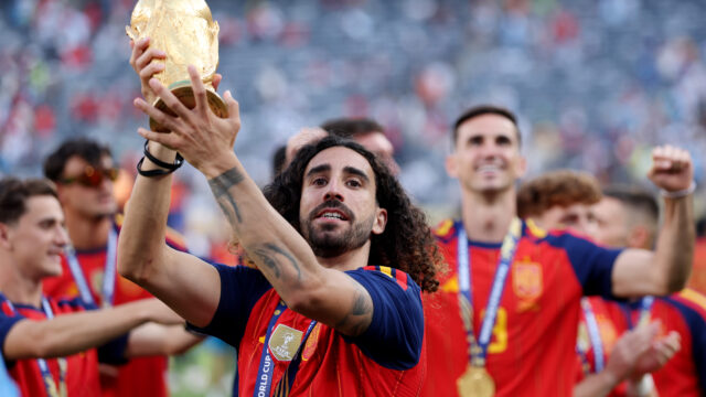 Cucurella honours Spain boss with World Cup tattoo