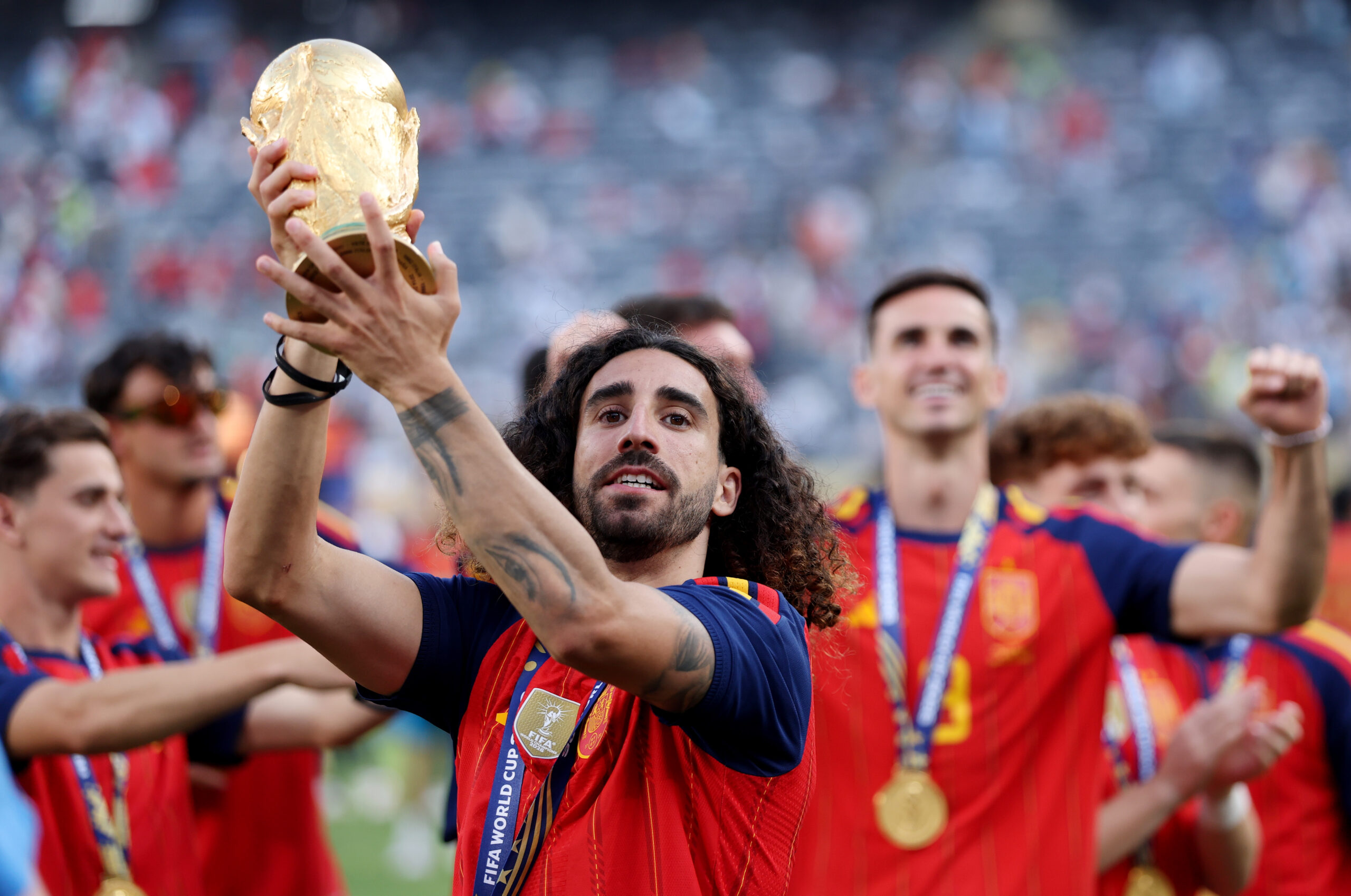 Cucurella honours Spain boss with World Cup tattoo