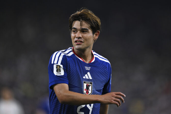 Liverpool lead four-club chase for Japan's World Cup star
