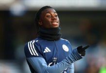 Monga ‘delighted’ as Man City beat Arsenal to £10m wonderkid Jeremy Monga of Man City reacts as he warms up prior to the Sky Bet Championship match between Queens Park Rangers and Leicester City at Loftus Road on December 20, 2025 in London, England.