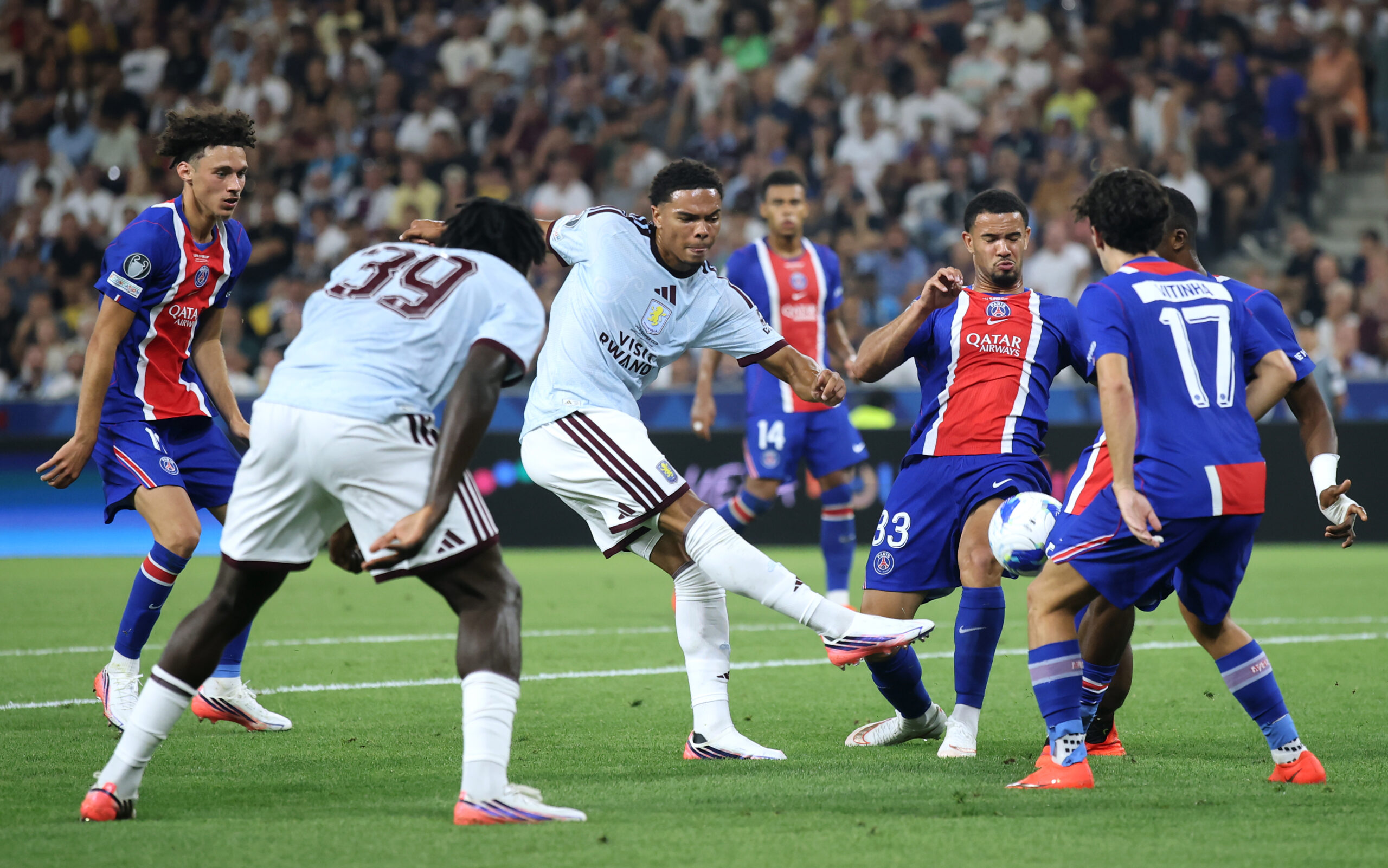 PSG vs Aston Villa player ratings: Doué shines as PSG retain Super Cup