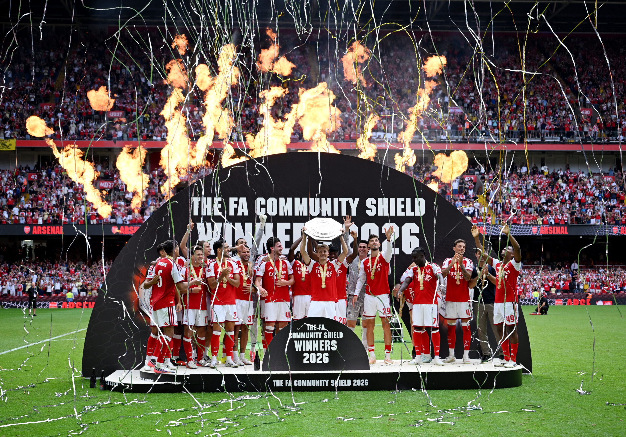Former Arsenal defender calls Community Shield win over Man City a ‘real statement’