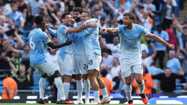 Man City come back late to snatch win over Bournemouth