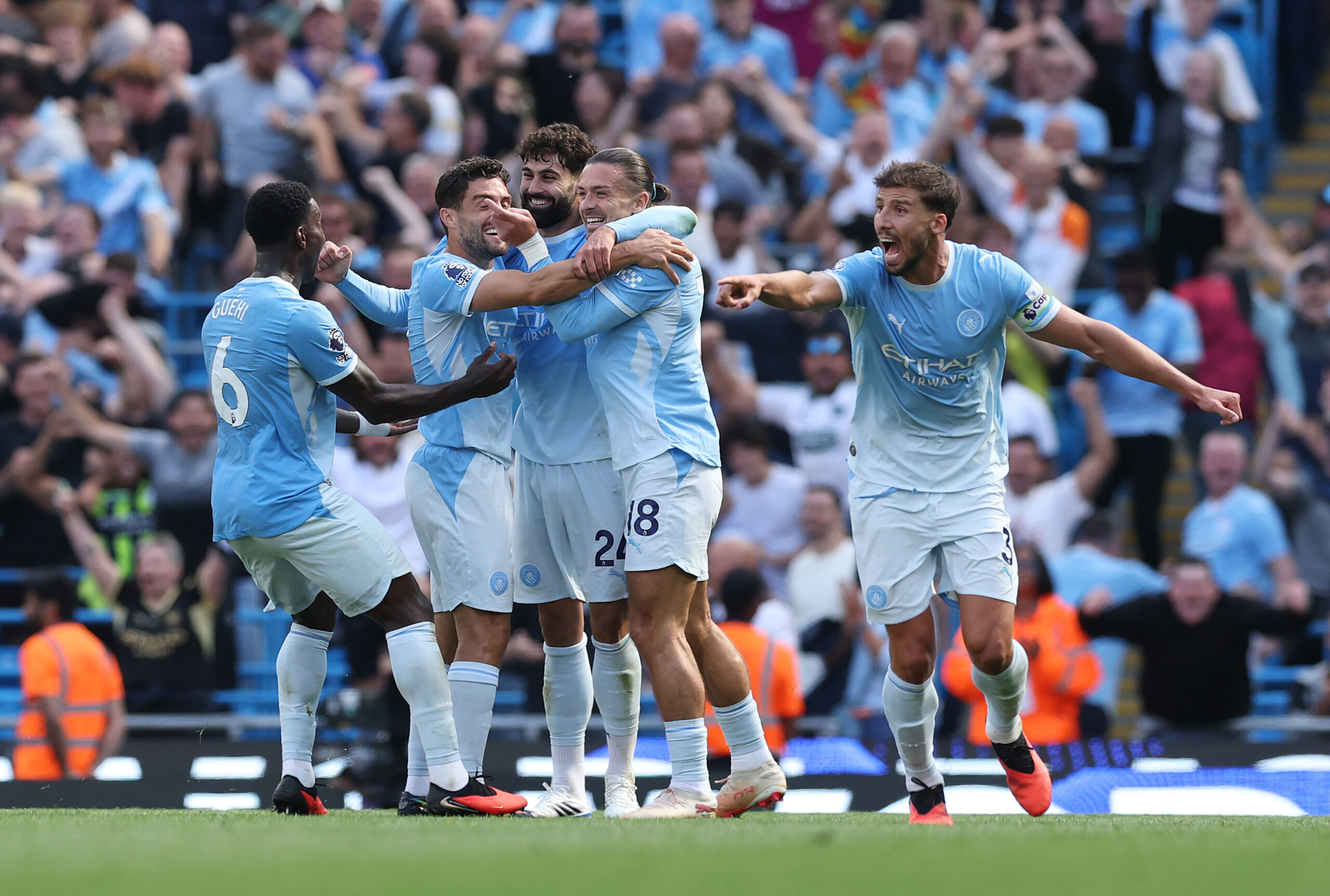 Man City come back late to snatch win over Bournemouth
