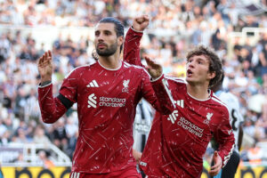 Szoboszlai says he ‘couldn’t hear’ during pressure penalty equaliser for Liverpool