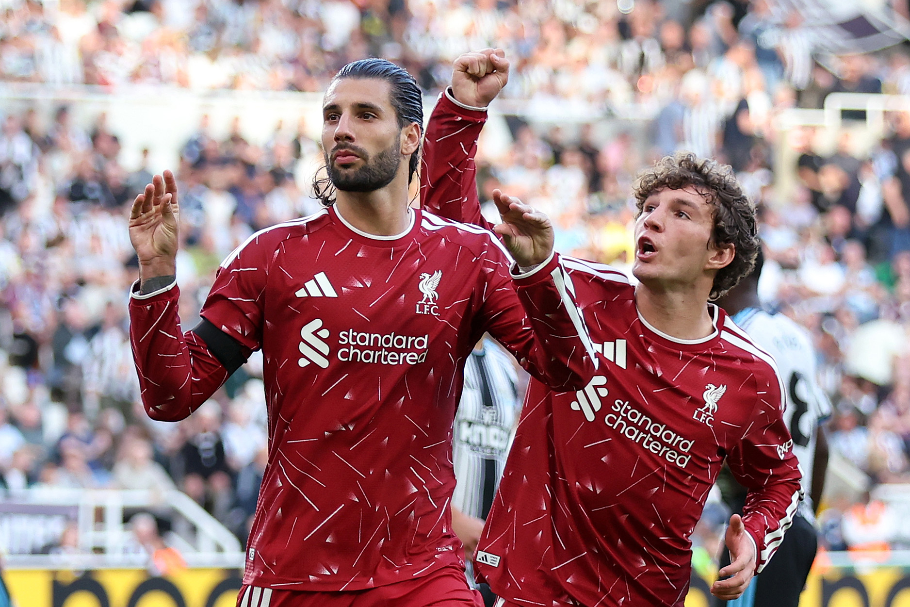 Szoboszlai says he ‘couldn’t hear’ during pressure penalty equaliser for Liverpool