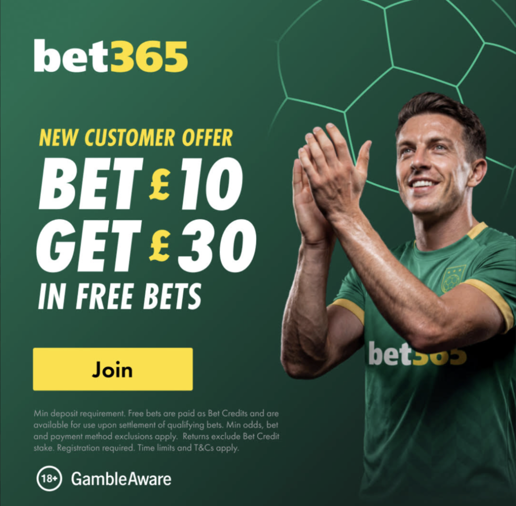 Bet365 bonus code