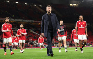 Carrick understands Man United fan frustration after cup exit