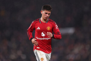Shea Lacey becomes first Man United teen in a decade to score on debut start