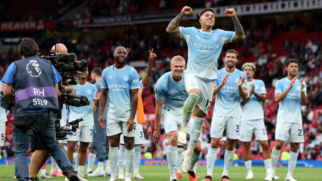 Man City become first away team to win 10 Premier League games at Old Trafford