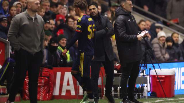 Arteta criticised for reaction to Max Dowman red card as Arsenal lose to Fleetwood