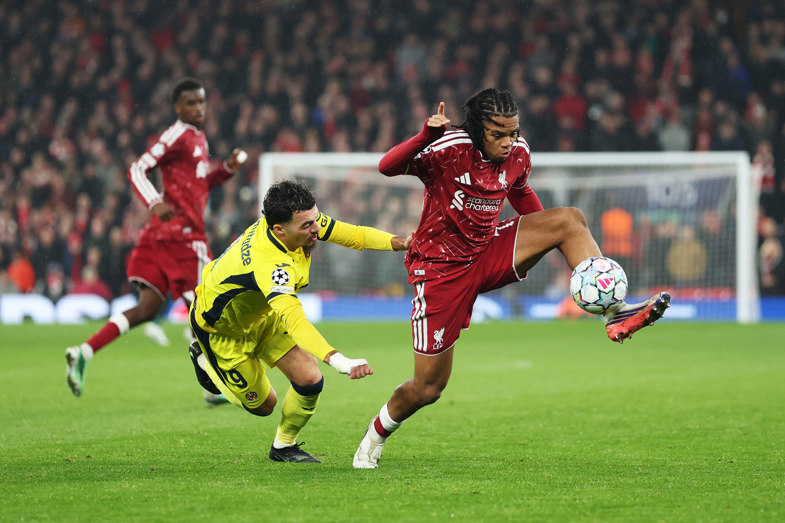 Mac Allister hails Ngumoha as Liverpool beat Villarreal in seven-goal thriller
